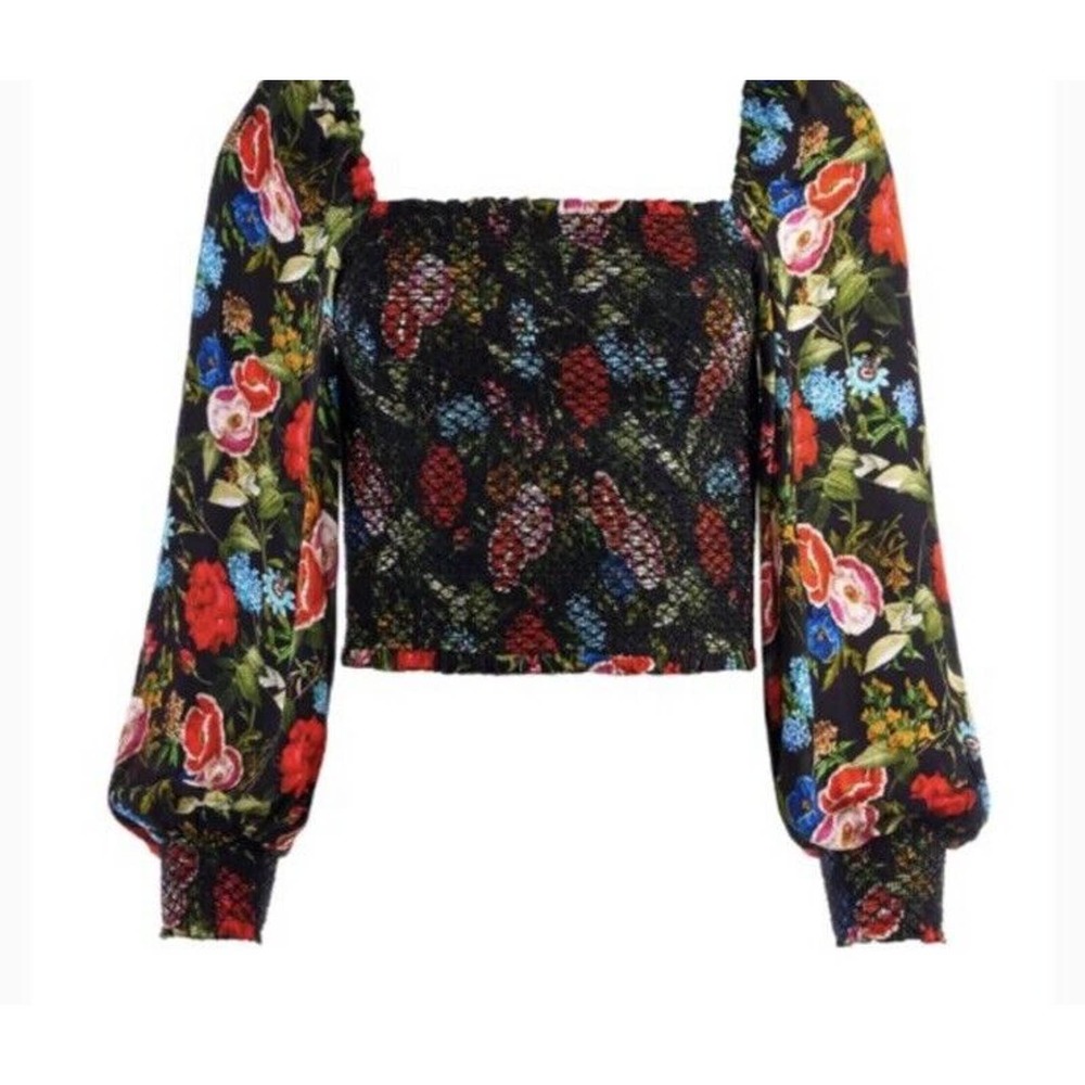 Alice+ Olivia Cooper Smock Bodice NWT